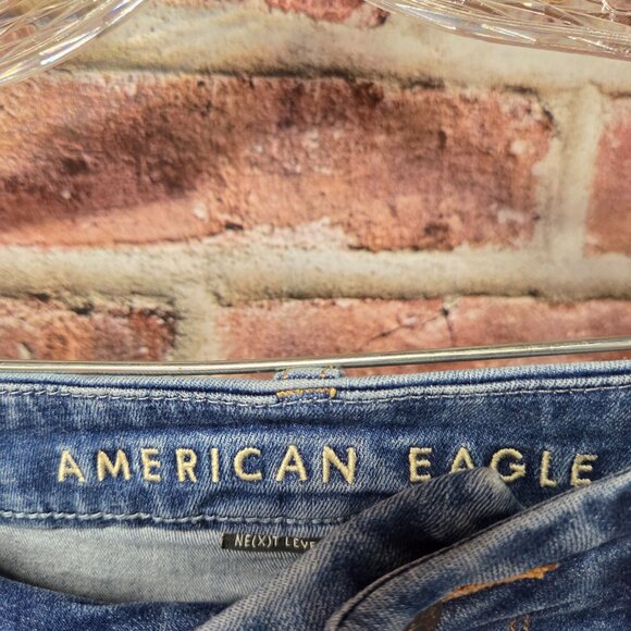Women's AMERICAN EAGLE Curvy Hi-Rise Jegging Jeans Size 6 - Picture 7 of 7